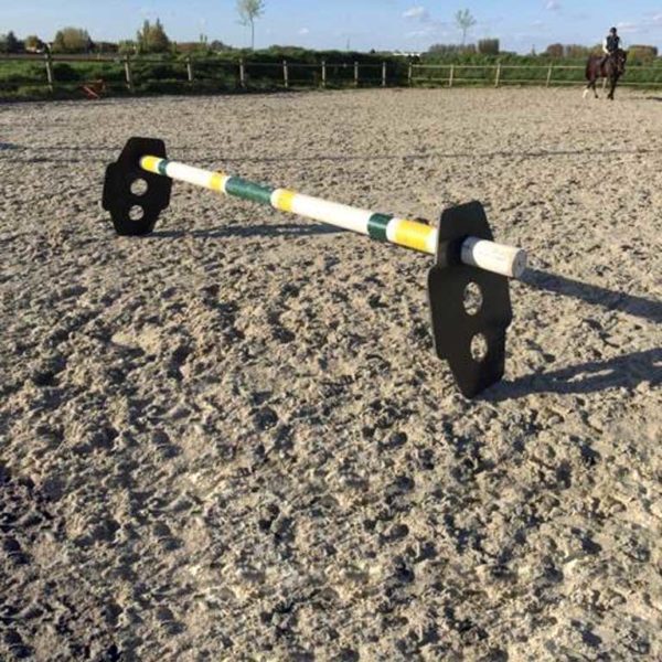 obstacle pour cheval cavaletti double