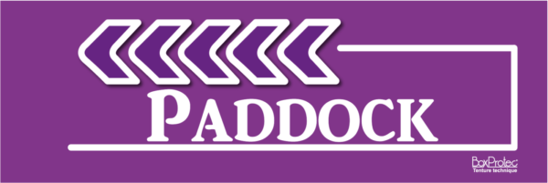 flèche paddock violet fléchage boxprotec