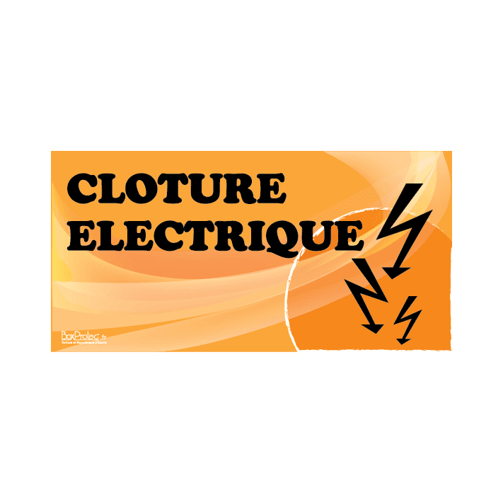 Euro Netz Clôture électrique pour lapin - pointe simple - Orange