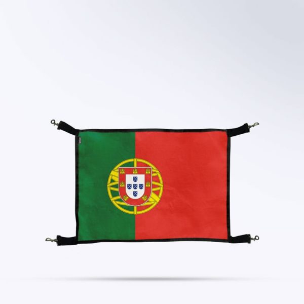 porte de box drapeau du portugal pour cheval