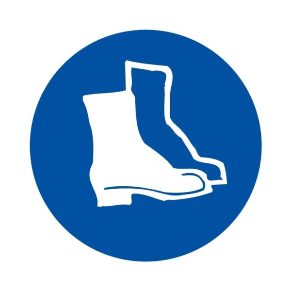 panneau protection des pieds obligatoire format carré