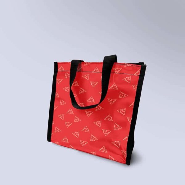 sac rouge avec motif Boxprotec