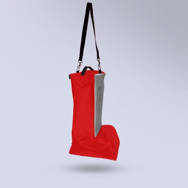 sac à bottes rouge Boxprotec
